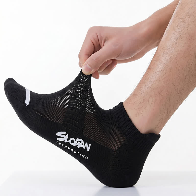 Atmungsaktive, gepolsterte Knöchelsocken (5 Paar) - image 6