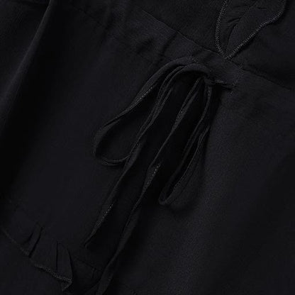 Romantisches Midikleid mit Stufenrüschen in Übergröße - image 5