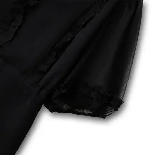 Romantisches Midikleid mit Stufenrüschen in Übergröße - image 4