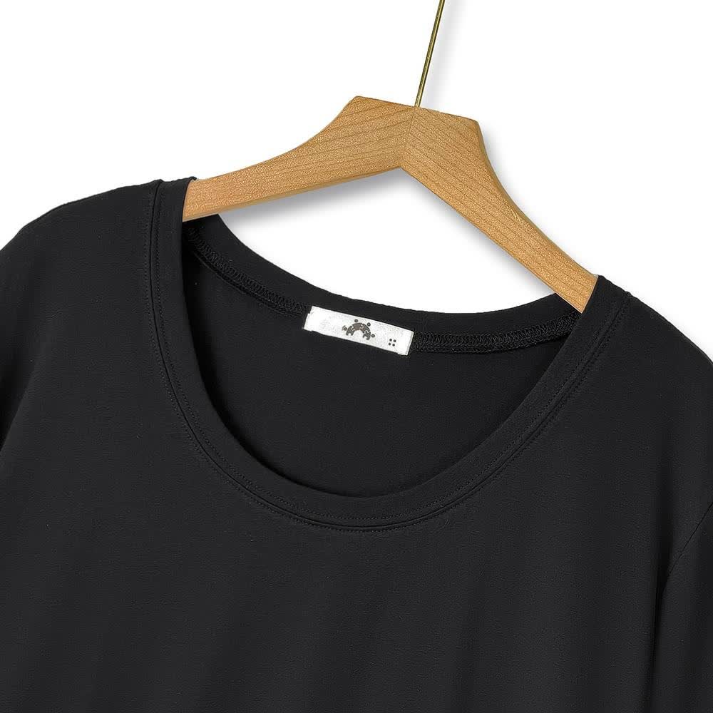 Midikleid in Übergröße mit kontrastierendem Saum - image 1