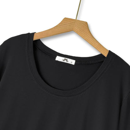 Midikleid in Übergröße mit kontrastierendem Saum - image 1