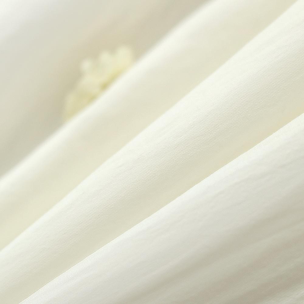 Weiches Boho-Midikleid in Elfenbein mit Quasten und Bindegürtel - image 7