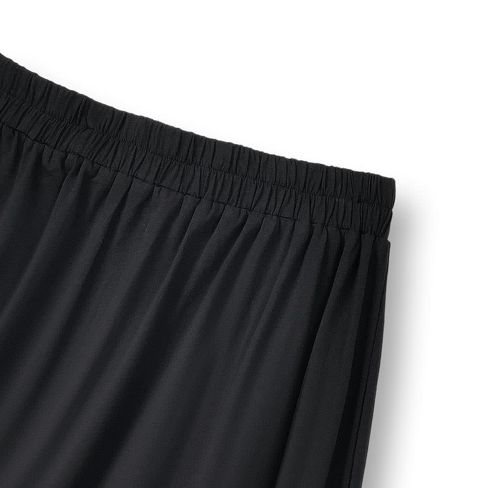 Plus Size Midi-Rock mit seitlicher Bindefläche, Raffungen und kurzen Ärmeln, passendes Set - image 7