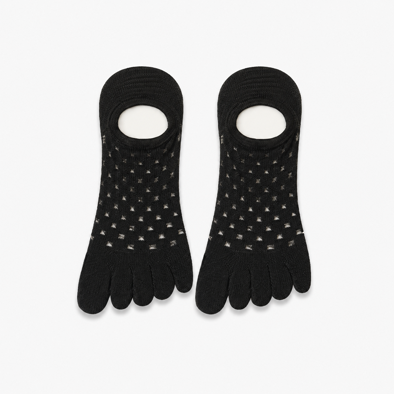 Atmungsaktive Zehensocken mit Fünf-Zehen-Ausrichtung (3 Paar) - Schwarz - EU39-44 (US6-10) - image 3