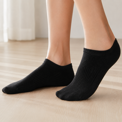 Atmungsaktive, antibakterielle Knöchelsocken aus Eisseide (5 Paar) - image 2