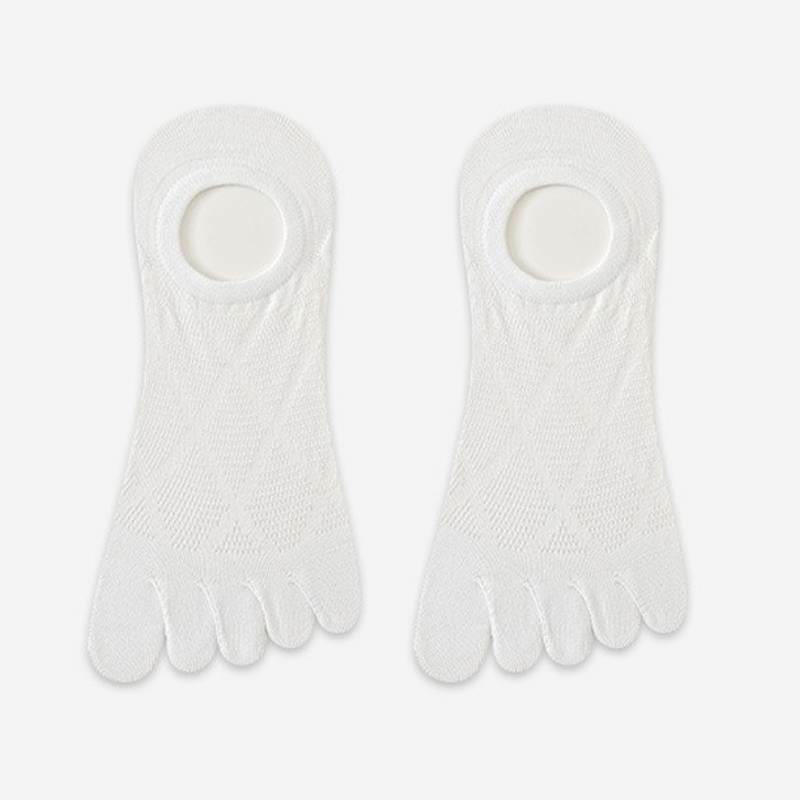 Atmungsaktive, unsichtbare Zehensocken aus Bambus (3 Paar) - image 8