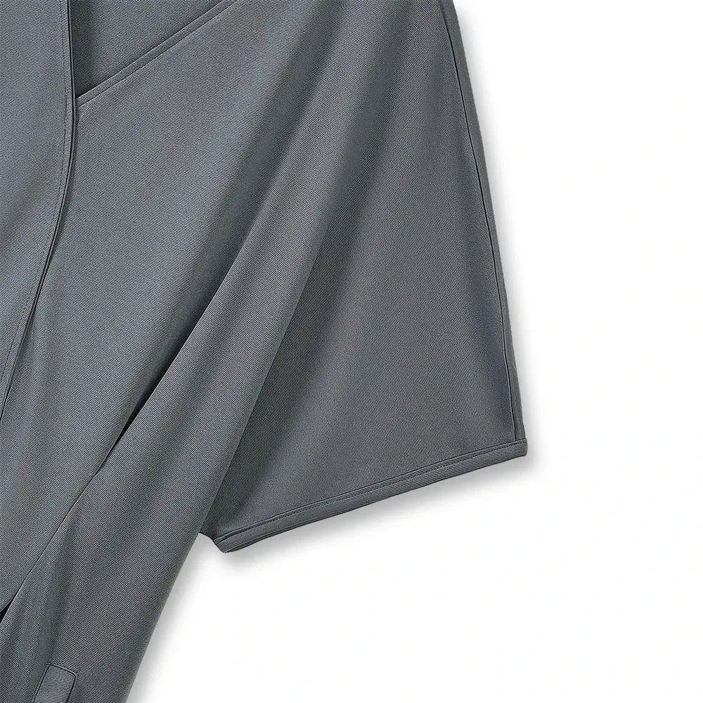 Sommerkleider in Übergröße mit Fledermausärmeln, kurzem Schnitt, lockerer Passform und Taschen - image 2