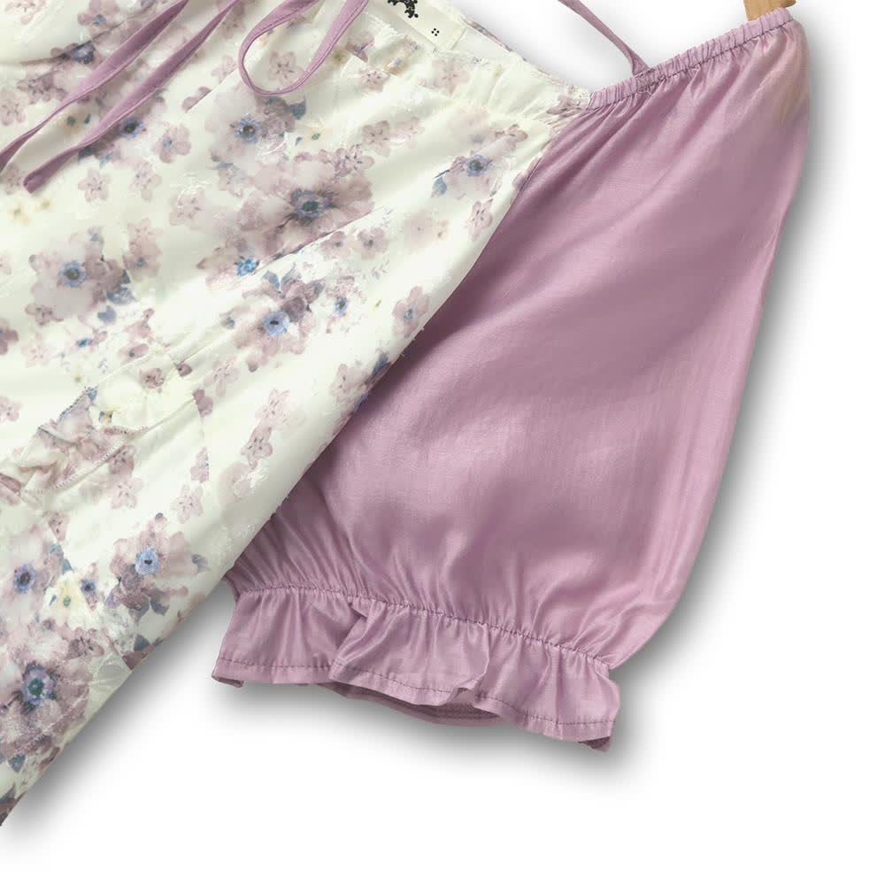 Plus Size Sommerkleider in A-Linie mit eckigem Ausschnitt, Puffärmeln, kontrastierenden Blumenmustern und Stufenrock - image 2