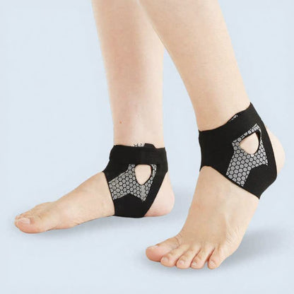 Knöchelbandage mit in beide Richtungen verstellbaren Riemen - Schwarz - EU42-46 (US8,5-12) - image 0