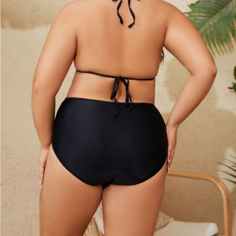 Dreieckiger Slip mit hohem Bund - image 1