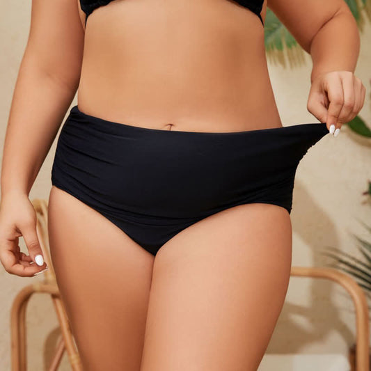 Dreieckiger Slip mit hohem Bund - image 0