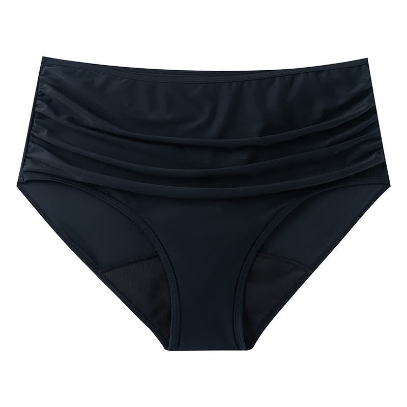 Dreieckiger Slip mit hohem Bund - Schwarz - 6XL - image 4