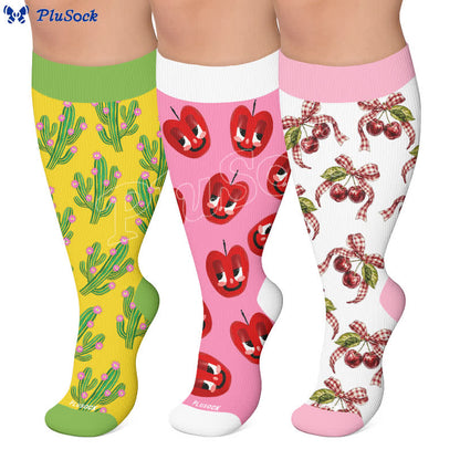 Kompressionsstrümpfe von Cactus Pop in Übergröße - image 0