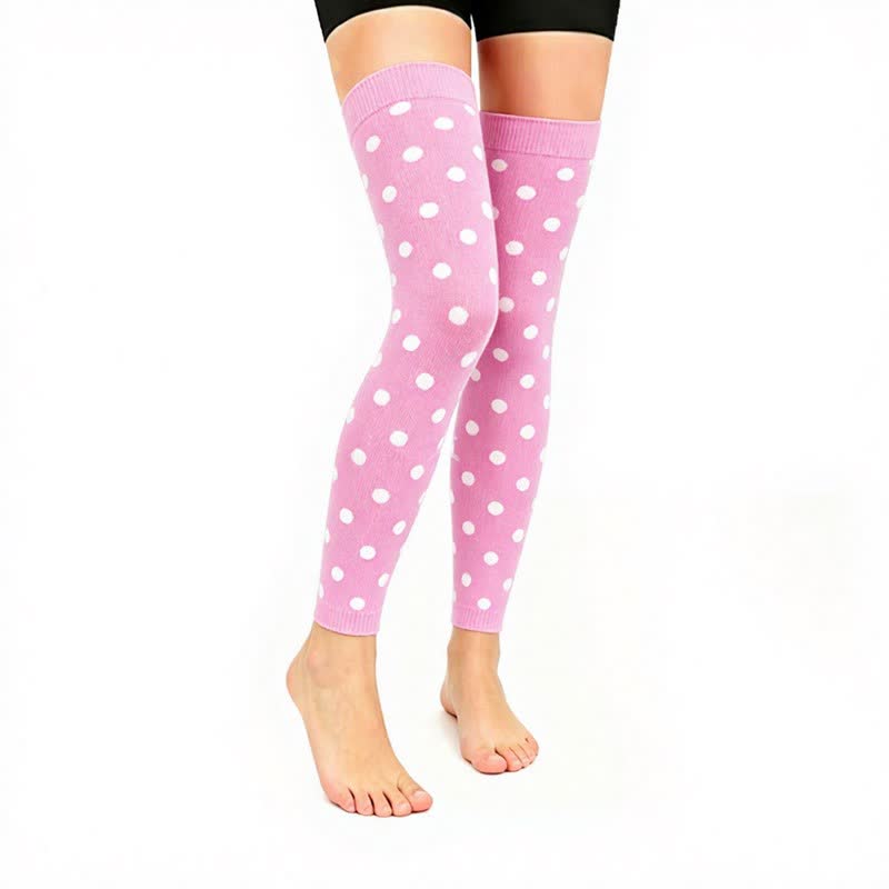 Kompressionsärmel der Pink Dots Serie (3 Paar) - Rosa - L/XL - image 2