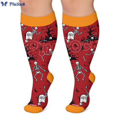 Plus Size Webs Bone Parade Kompressionsstrümpfe - image 7