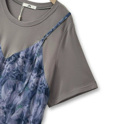 Marmor-Lagen-Maxikleid - image 2