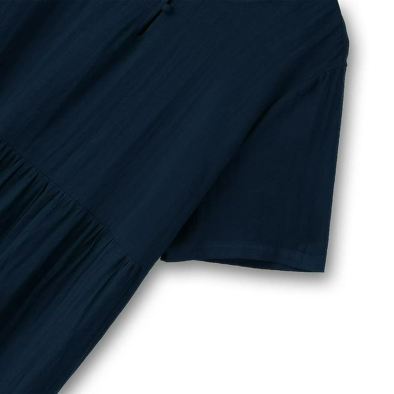 Luftiges Midikleid mit Knopfleiste - image 5
