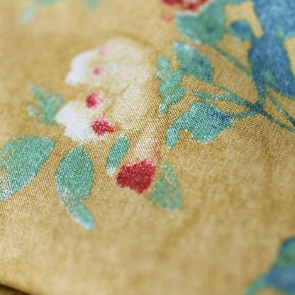 Vintage Midikleid mit Blumenmuster und Knopfleiste - image 3