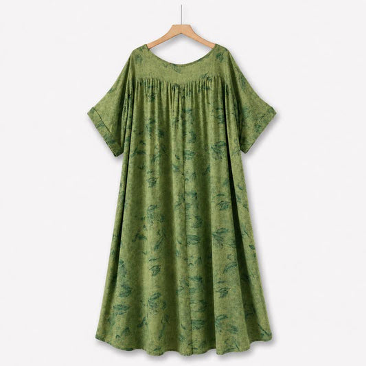 Midikleid „Botanical Breeze“ - Grün - 5XL - image 0