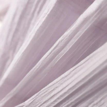 Crinkle-Stufenkleid mit Quasten und Bindebändern, Midi-Länge. - image 4