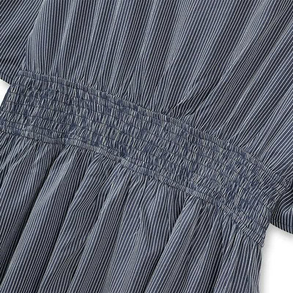 Lässiges Midikleid mit Fliege - image 2