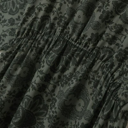 Vintage-Midikleid mit Blumenmuster - image 2