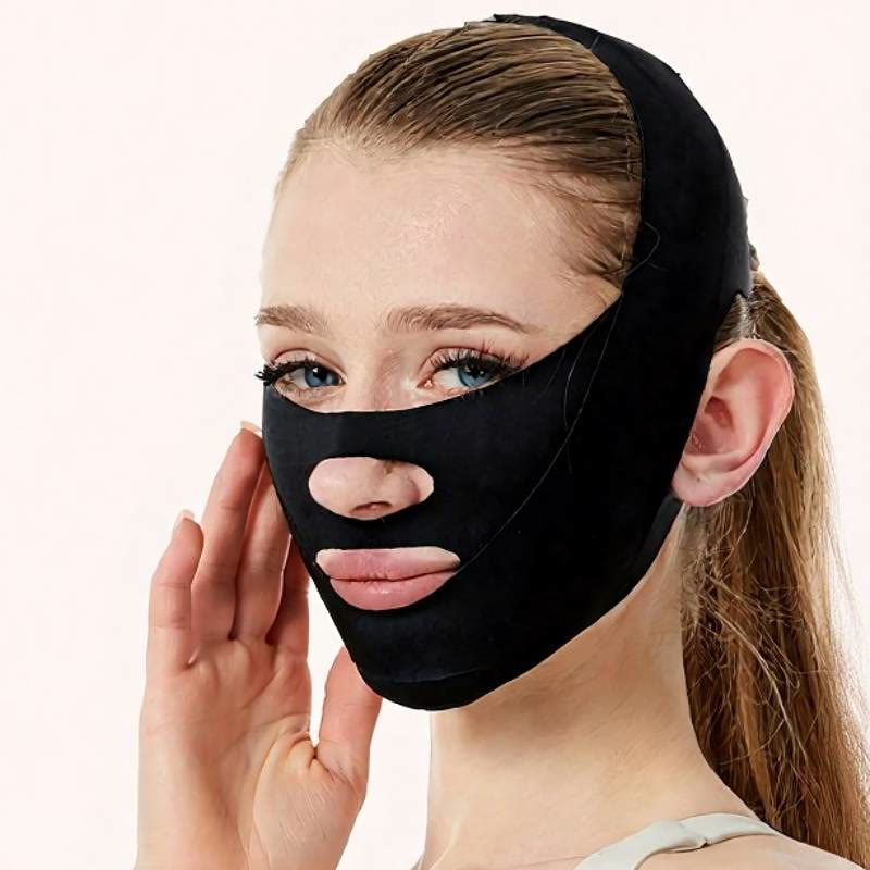 Gesichtsformende Wickelmaske - Schwarz - Einheitsgröße - image 2