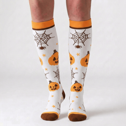 Lustige Halloween-Kompressionsstrümpfe (6 Paar) - image 1