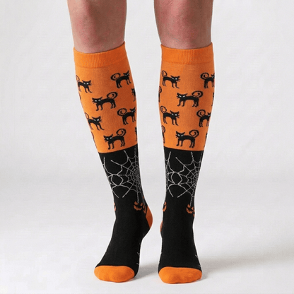Lustige Halloween-Kompressionsstrümpfe (6 Paar) - image 2