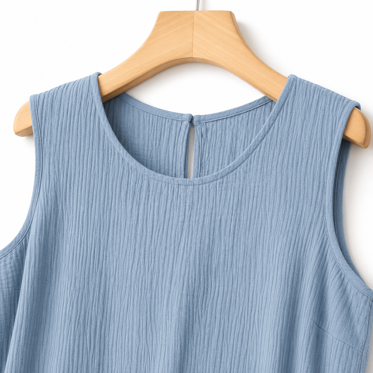 Ärmelloses A-Linien-Midikleid - image 5