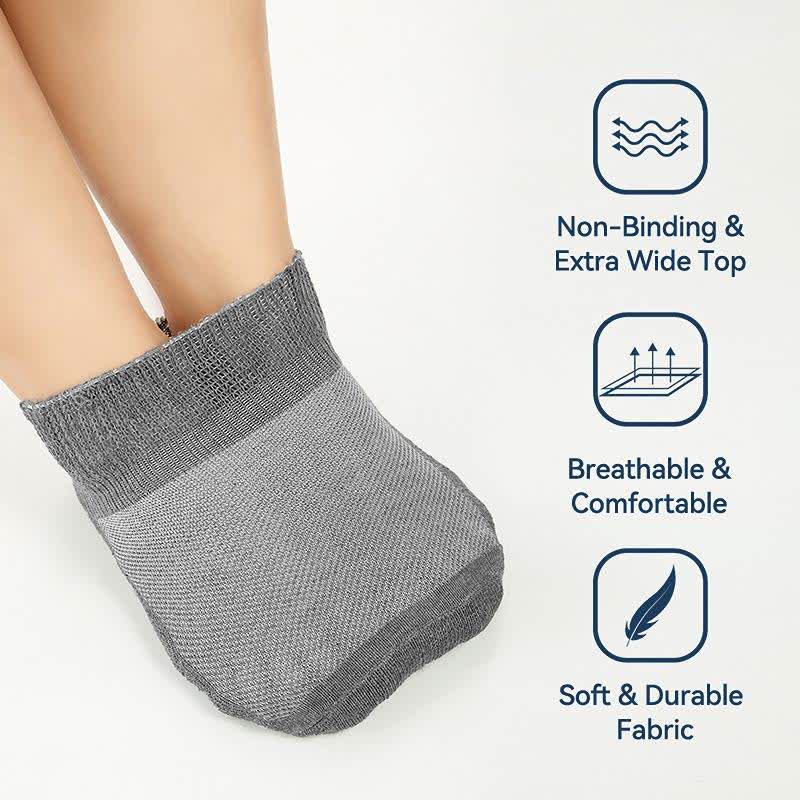 Atmungsaktive, gepolsterte Knöchelsocken (5 Paar) - image 12