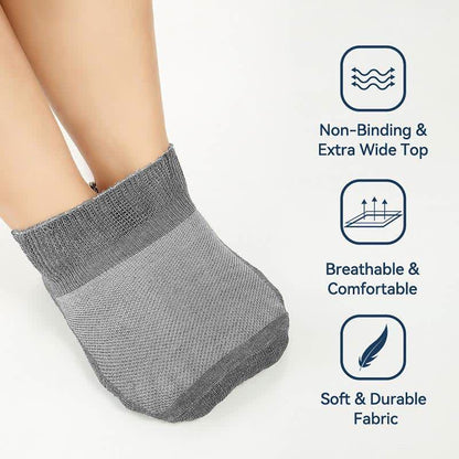 Atmungsaktive, gepolsterte Knöchelsocken (5 Paar) - image 12