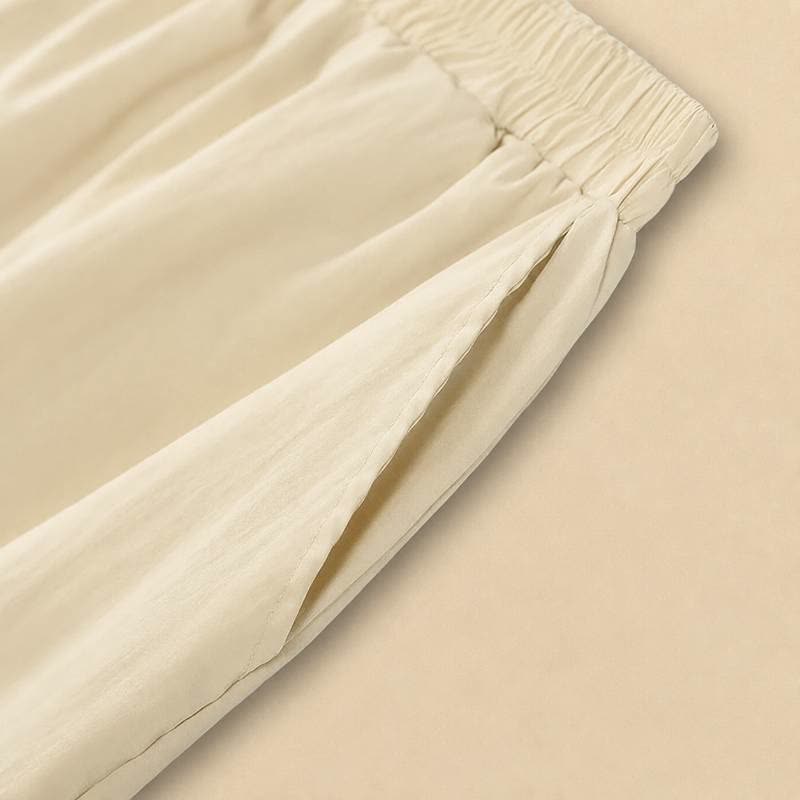 Plus Size Luftige, weite Schlupfhose - image 2