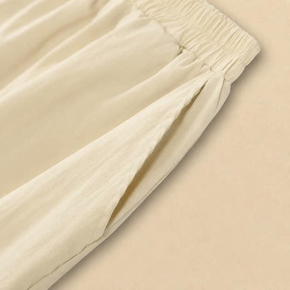 Plus Size Luftige, weite Schlupfhose - image 2