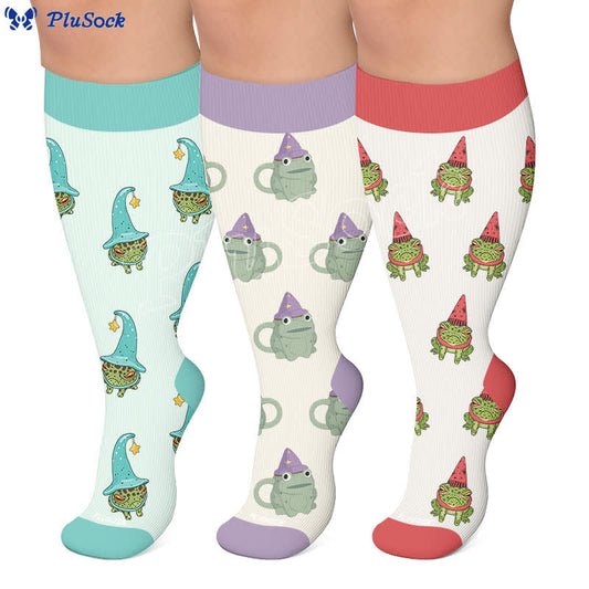 Kompressionsstrümpfe von Frog Wizard in Übergröße - image 0