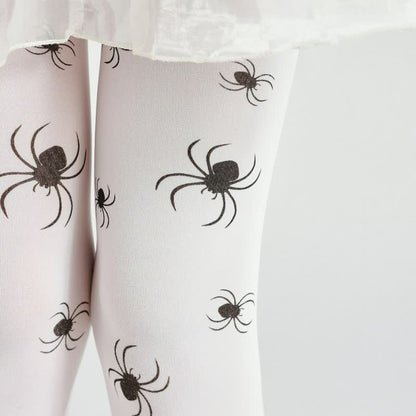 Halloween-Strumpfhose mit Spinnenmuster - image 4