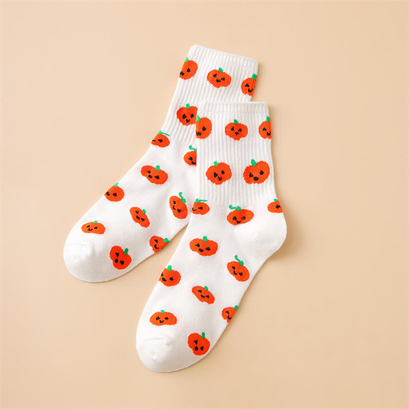Halloween-Socken mit Viertel-Motiv (6 Paar) - B - EU36-43 (US3-9) - image 2