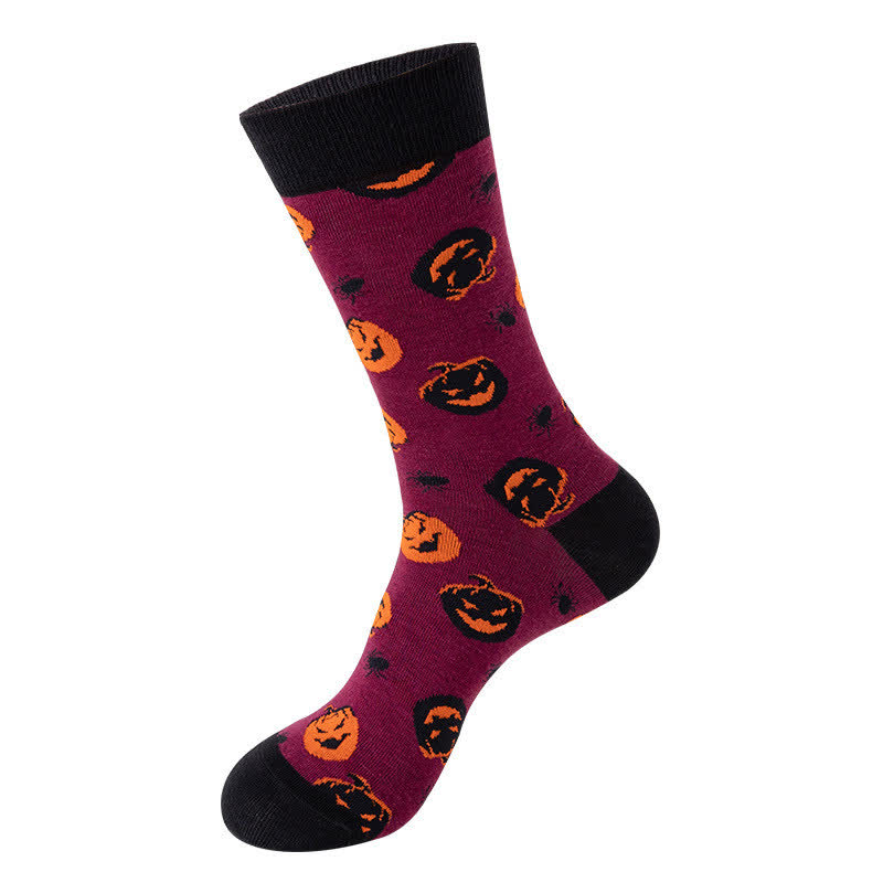 Halloween-Mondhexen-Socken (4 Paar) - D - EU36-43 (US3-9) - image 4