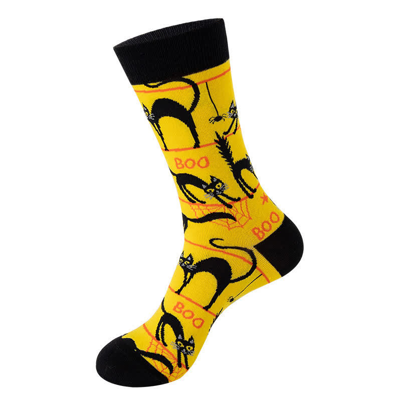 Halloween-Mondhexen-Socken (4 Paar) - E - EU36-43 (US3-9) - image 5