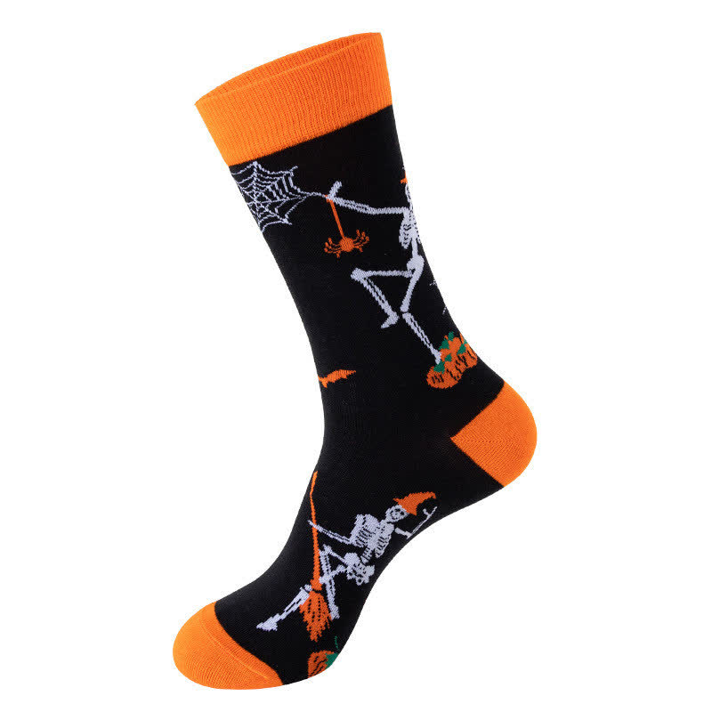 Halloween-Mondhexen-Socken (4 Paar) - F - EU36-43 (US3-9) - image 6