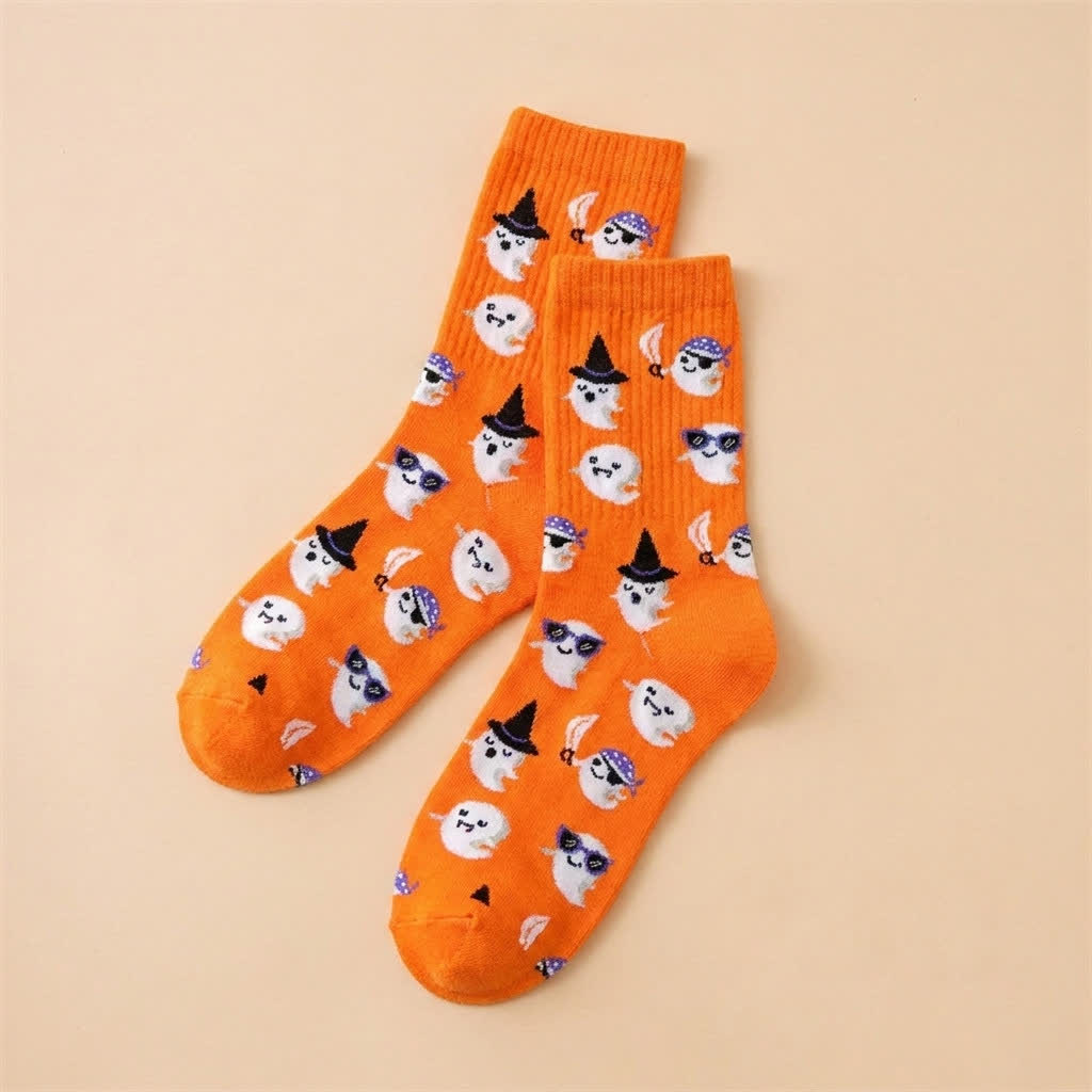 Halloween-Socken mit Viertel-Motiv (6 Paar) - D - EU36-43 (US3-9) - image 4