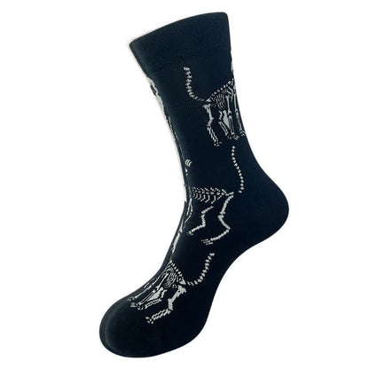 Halloween-Socken mit Spinnennetz-Print (5 Paar) - C - EU36-43 (US3-9) - image 3