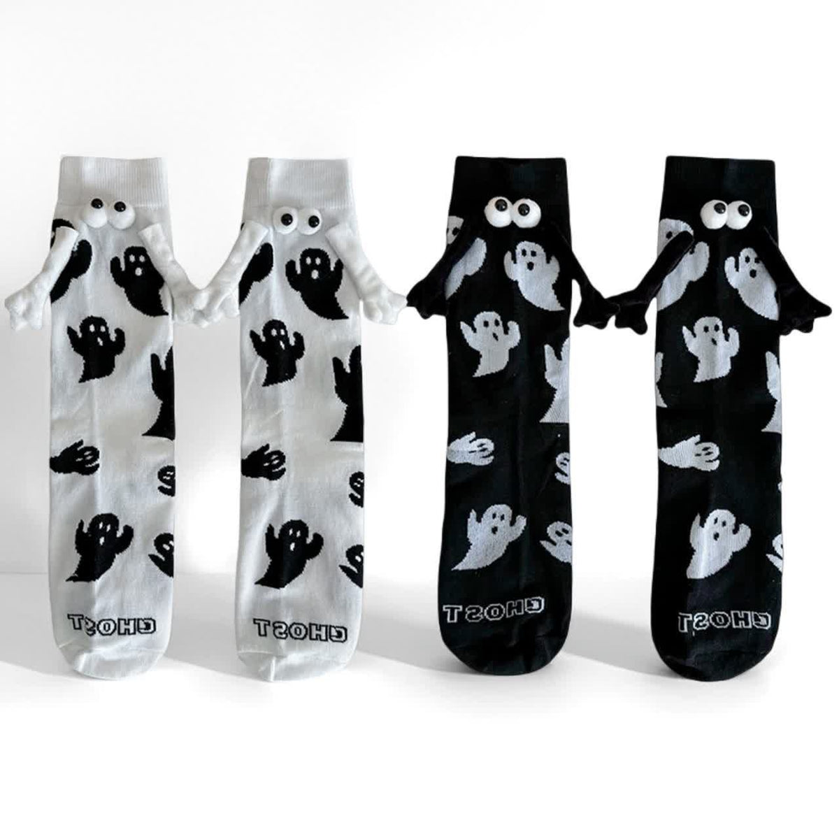 Magnetische Socken mit Geisterhand (4 Paar) - image 1