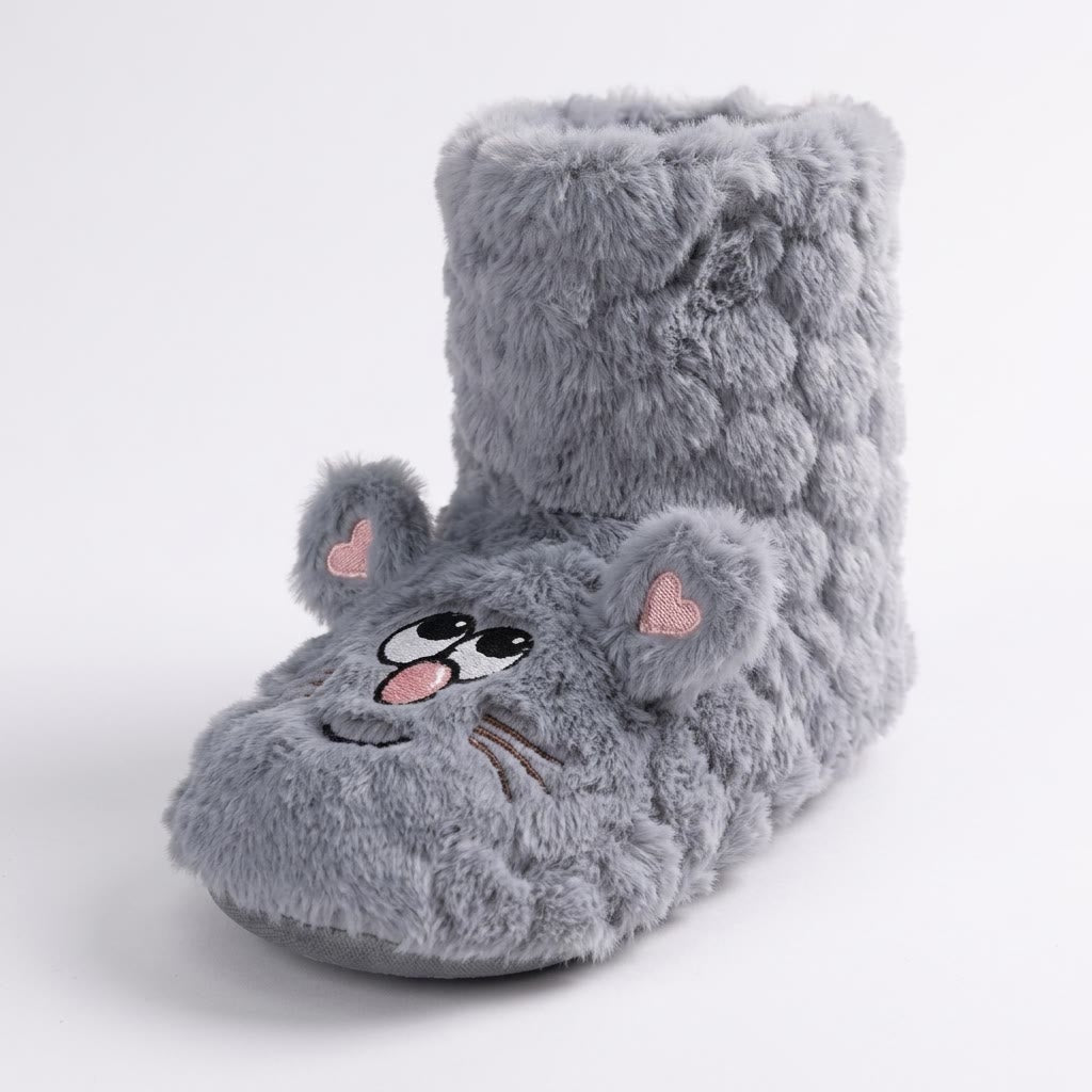 Rosa Katzenkopf-Socken zum Flauschen - image 8