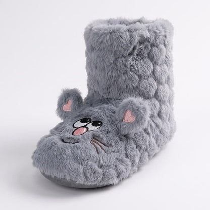 Rosa Katzenkopf-Socken zum Flauschen - image 8