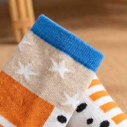 Tabi-Socken mit Cartoon-Motiven (4 Paar) - image 2
