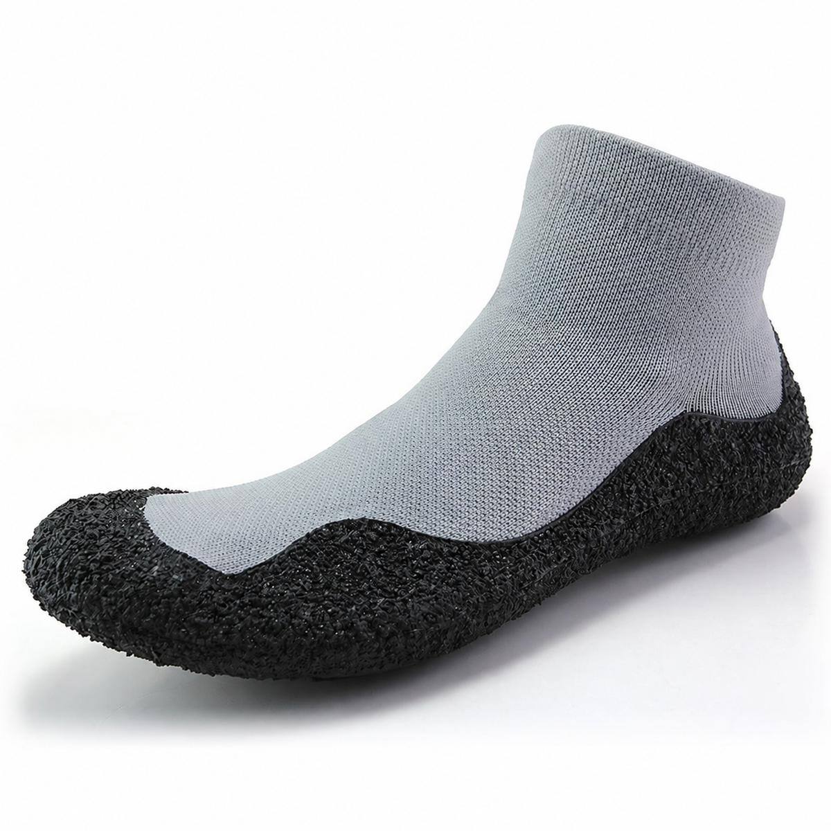 Leichte Barfuß-Sockenschuhe in Übergröße - Grau - US12 - image 9