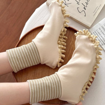 Mikrofaser-Reinigungssocken (4 Paar) - Khaki - EU36-40 (US2-7) - image 5