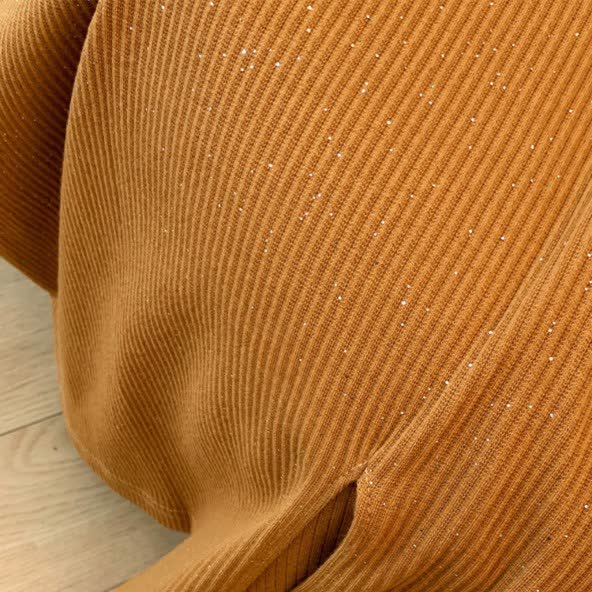 Lässiges Strickkleid in Midi-Länge mit Rundhalsausschnitt - image 3