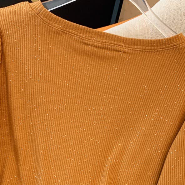 Lässiges Strickkleid in Midi-Länge mit Rundhalsausschnitt - image 2